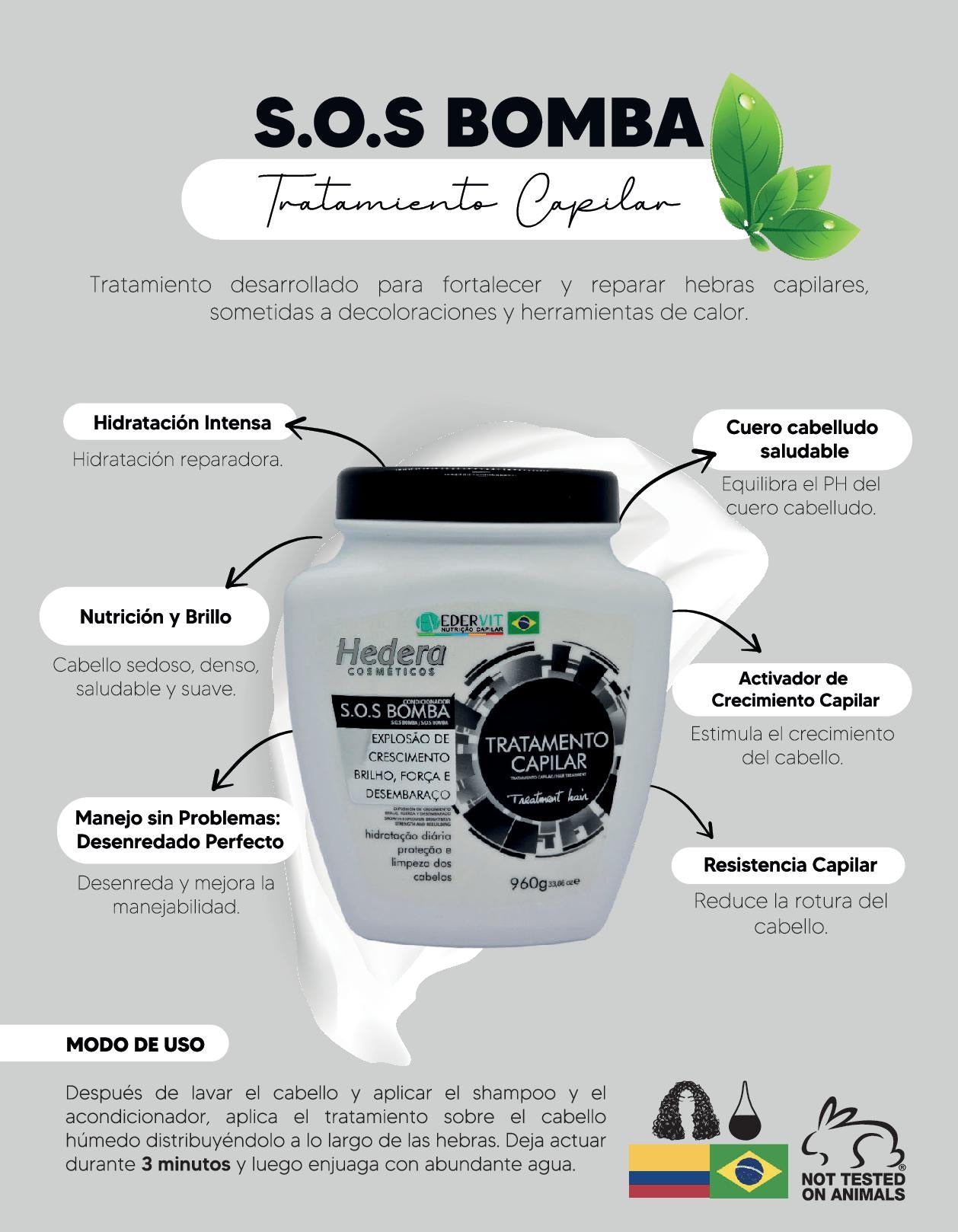 TRATAMIENTO CAPILAR CERAMIDAS 960GR